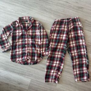 Plaid Women’s Flannel Pajamas Set - Ralph Lauren